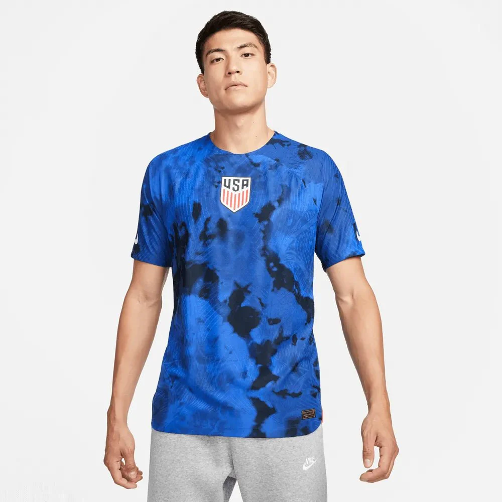 Nike 2022-23 USMNT Away Vapor Match Authentic Jersey Bright Blue