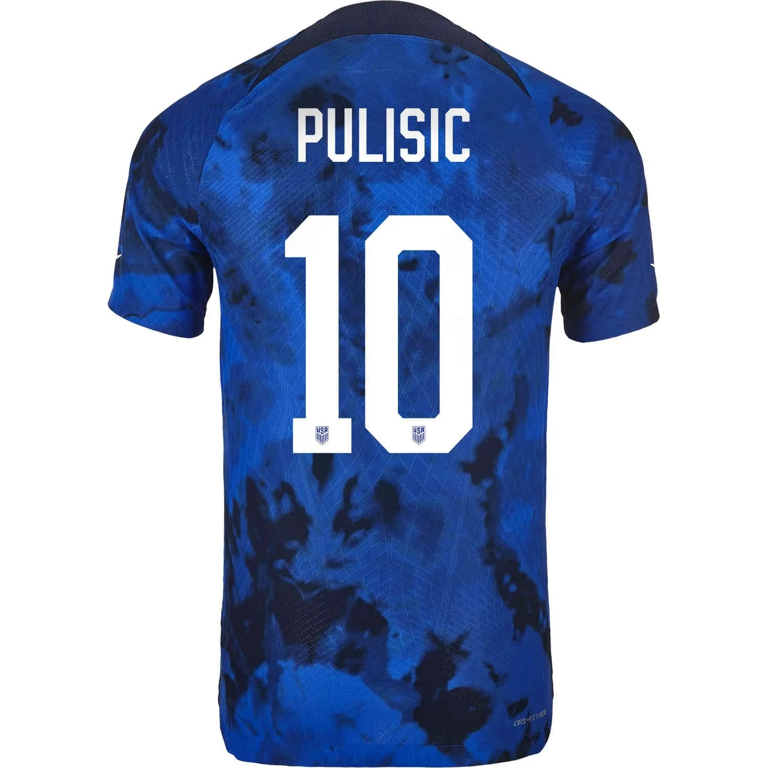 Nike 2022-23 USMNT Away Vapor Match Authentic Jersey Bright Blue - Image 13