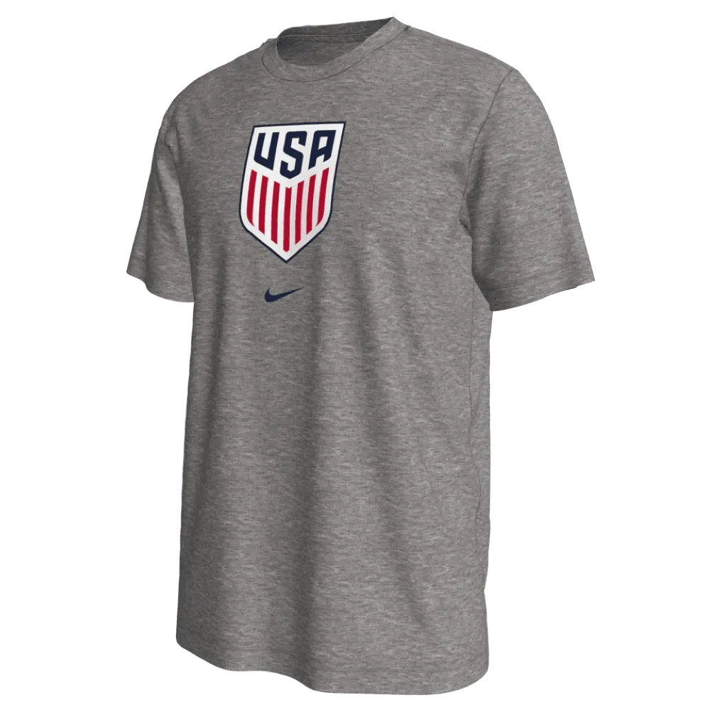 Nike 2022-23 USMNT Crest WC22 Tee - Grey