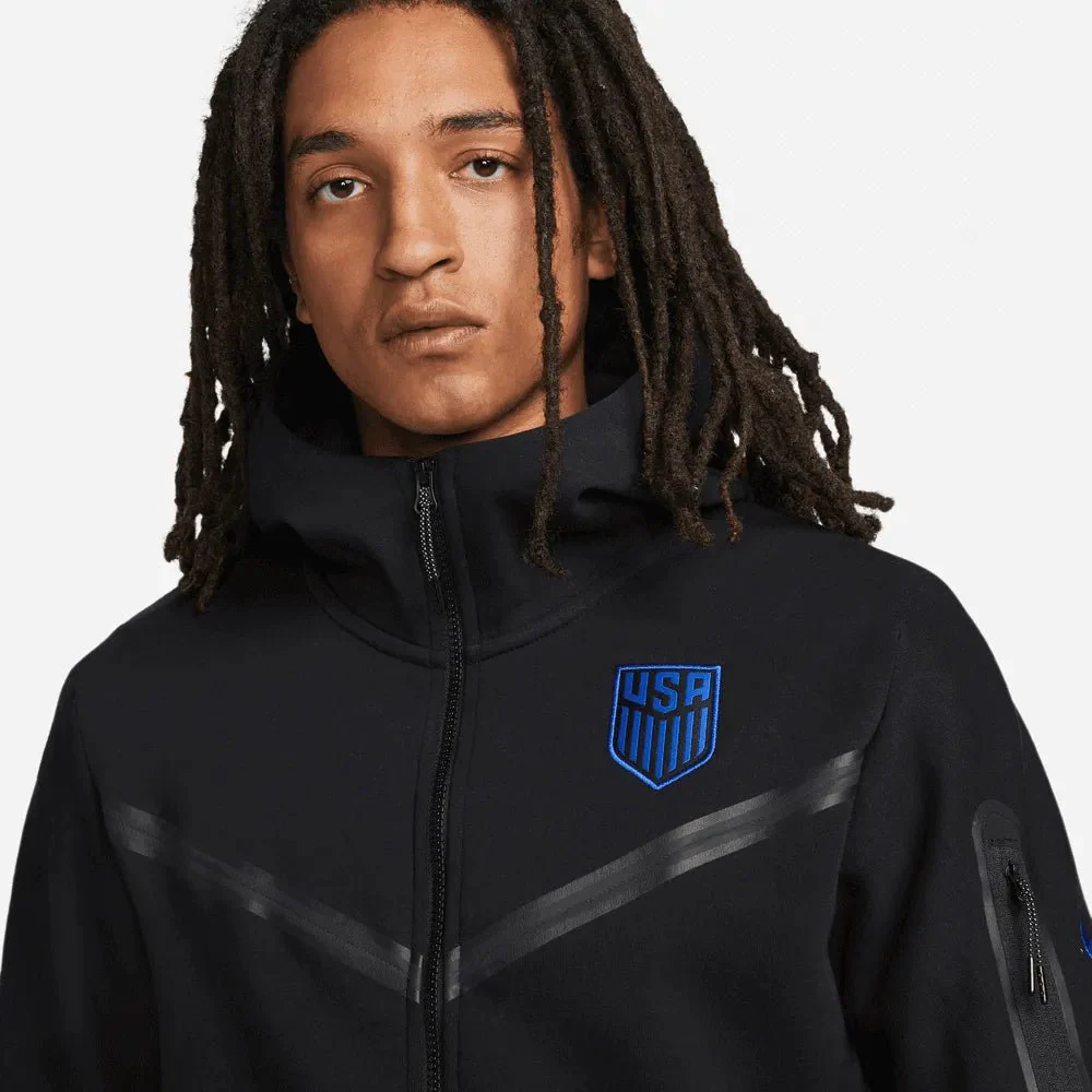 Nike 2022-23 USMNT Full-Zip Tech Fleece Hoodie - Image 3