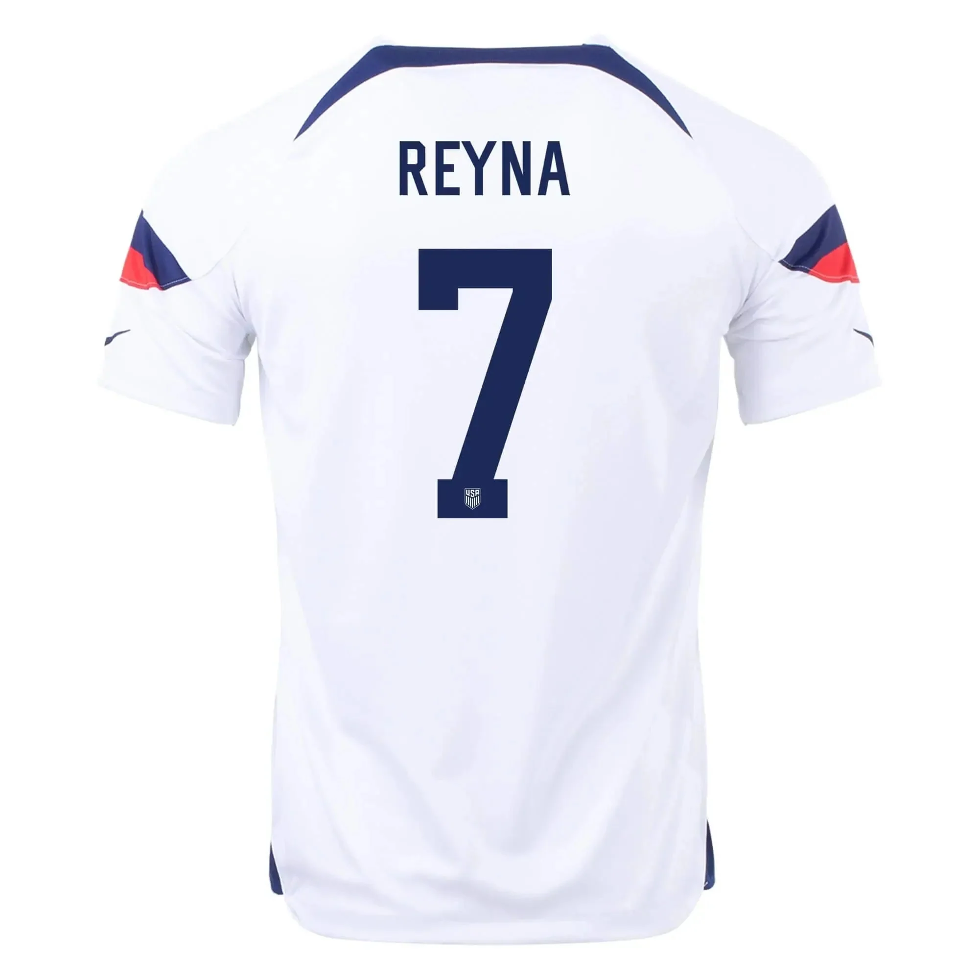 Nike 2022-23 USMNT Home Jersey White-Loyal Blue - Image 13