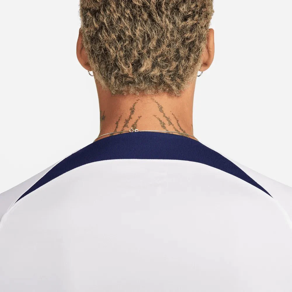 Nike 2022-23 USMNT Home Long Sleeve Jersey White-Loyal Blue - Image 5