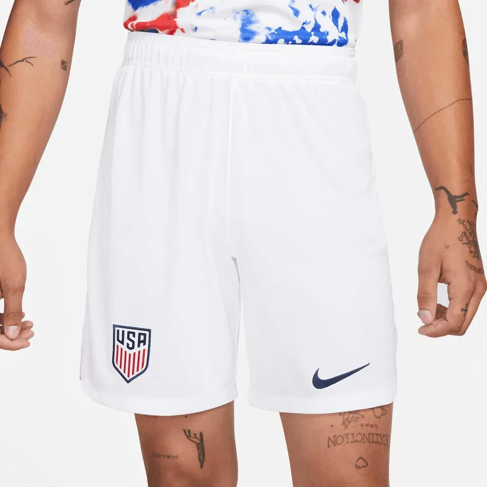 Nike 2022-23 USMNT Home Shorts - White - Image 2