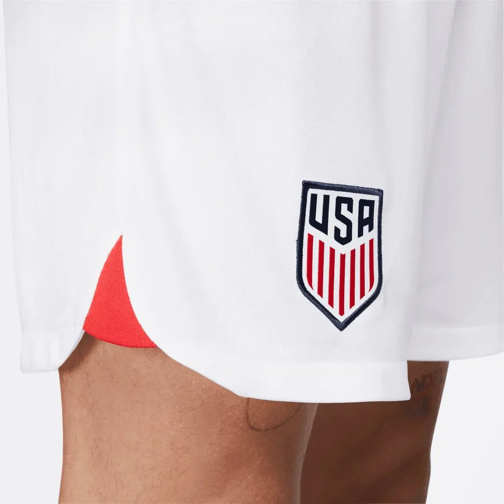 Nike 2022-23 USMNT Home Shorts - White - Image 4