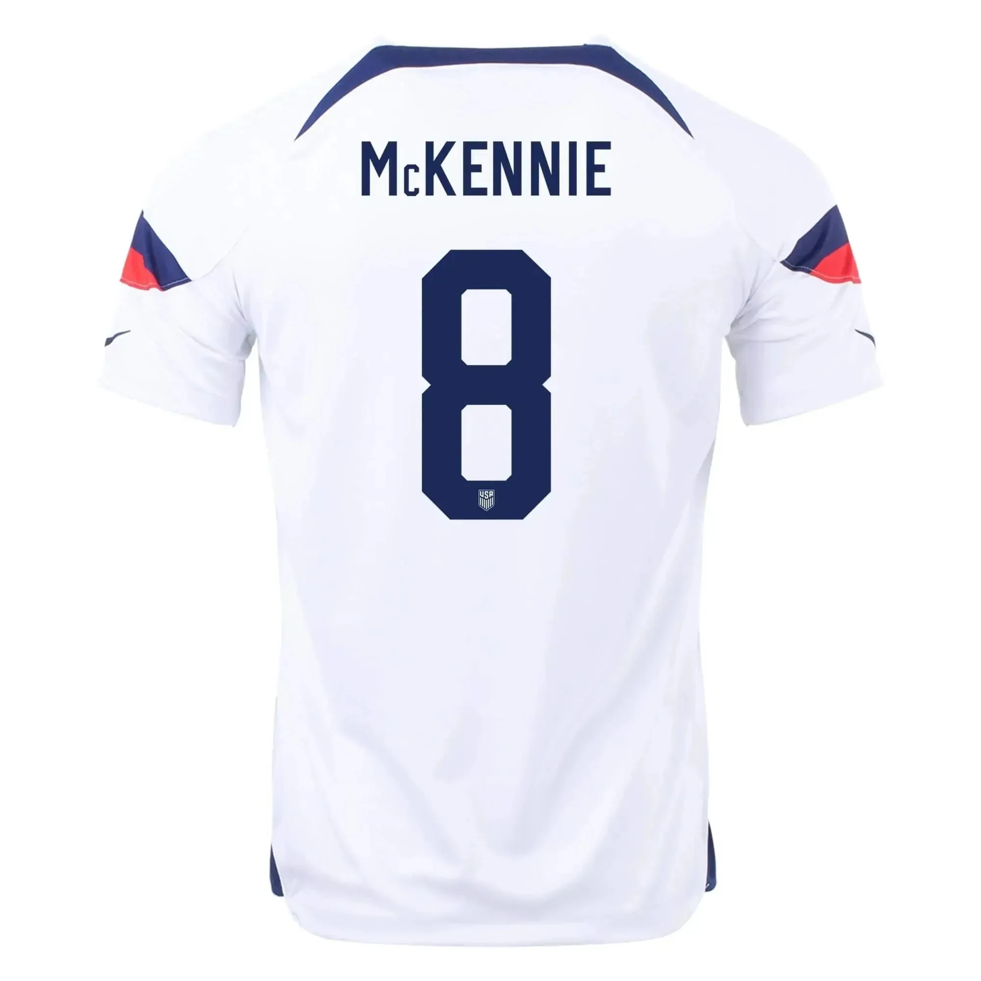 Nike 2022-23 USMNT Home Youth Jersey White-Loyal Blue - Image 11
