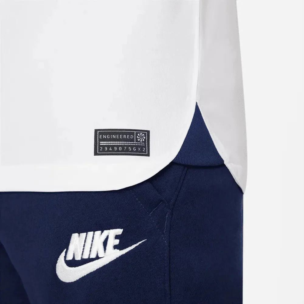Nike 2022-23 USMNT Home Youth Jersey White-Loyal Blue - Image 6
