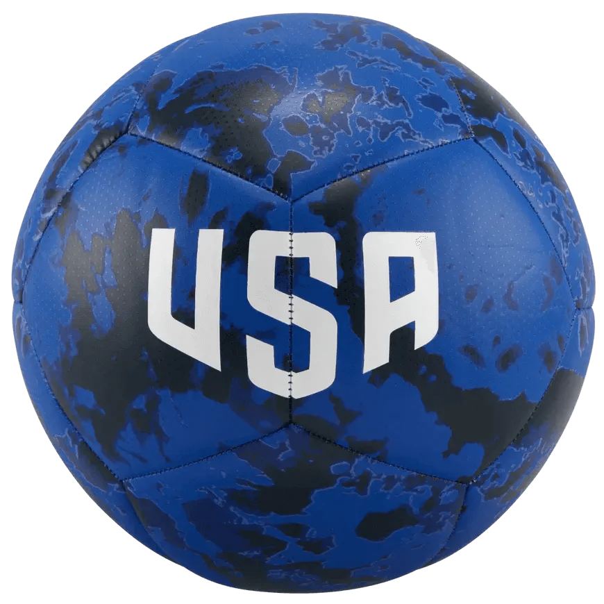 Nike 2022-23 USA Pitch Training Soccer Ball - Blue-Black - Image 2