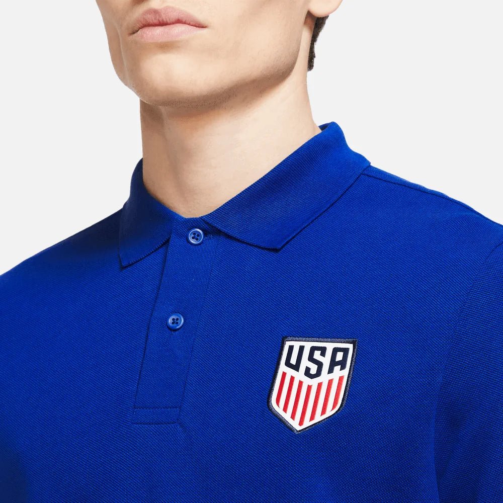 Nike 2022-23 USMNT Polo Shirt - Image 3
