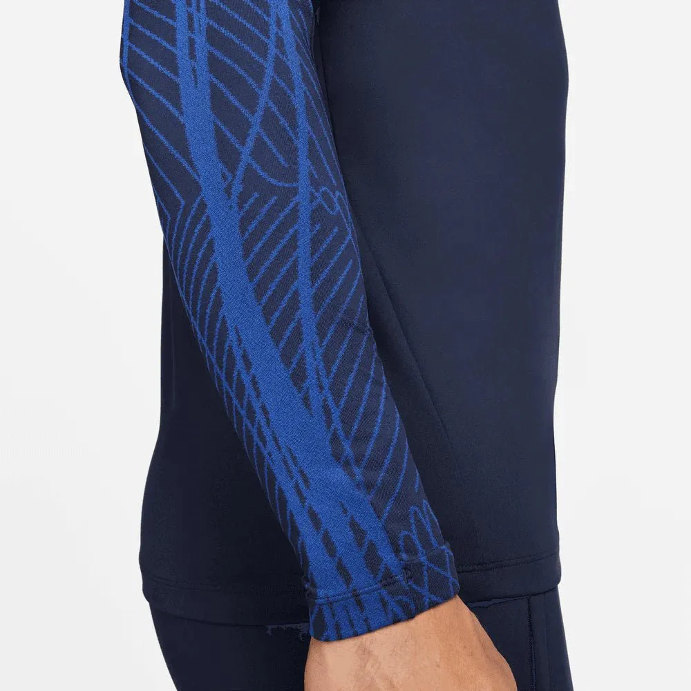 Nike 2022-23 USMNT Strike Drill Top - Obsidian-Bright Blue - Image 4