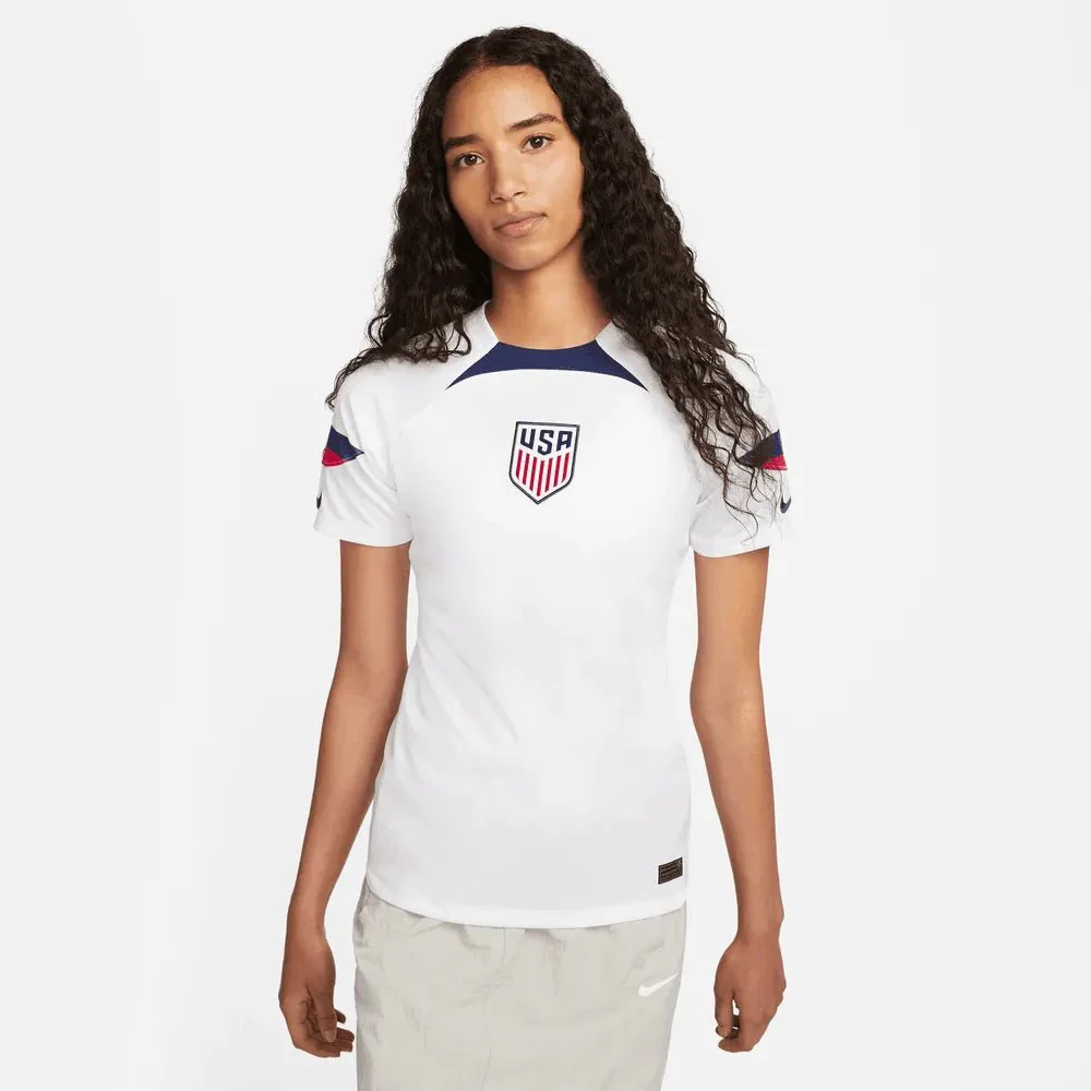 Nike 2022-23 USMNT Women's Home Jersey White-Loyal Blue - Image 2