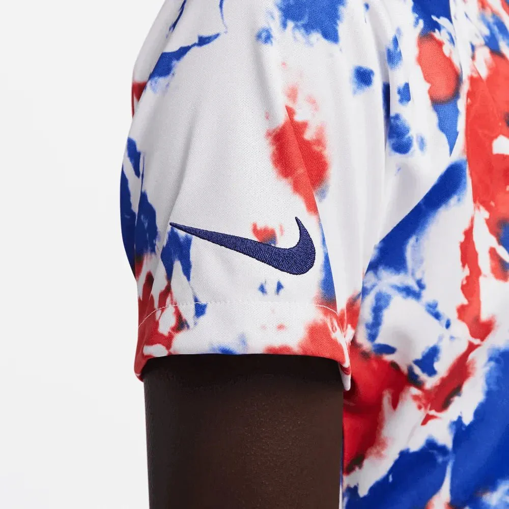 Nike 2022-23 USMNT Women's Pre-Match Jersey - White-Blue-Red - Image 4