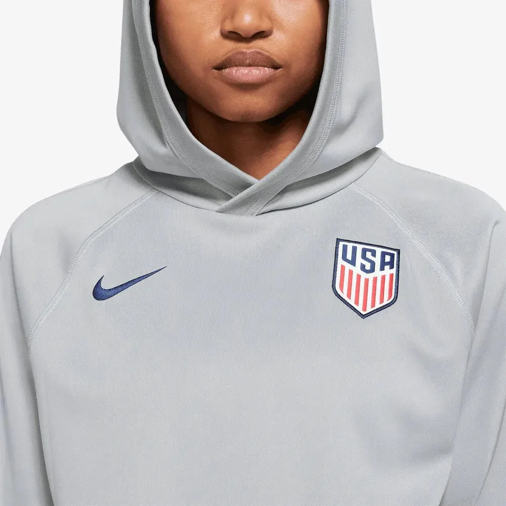 Nike 2022-23 USWNT Women's Travel Hoodie - Grey - Image 3