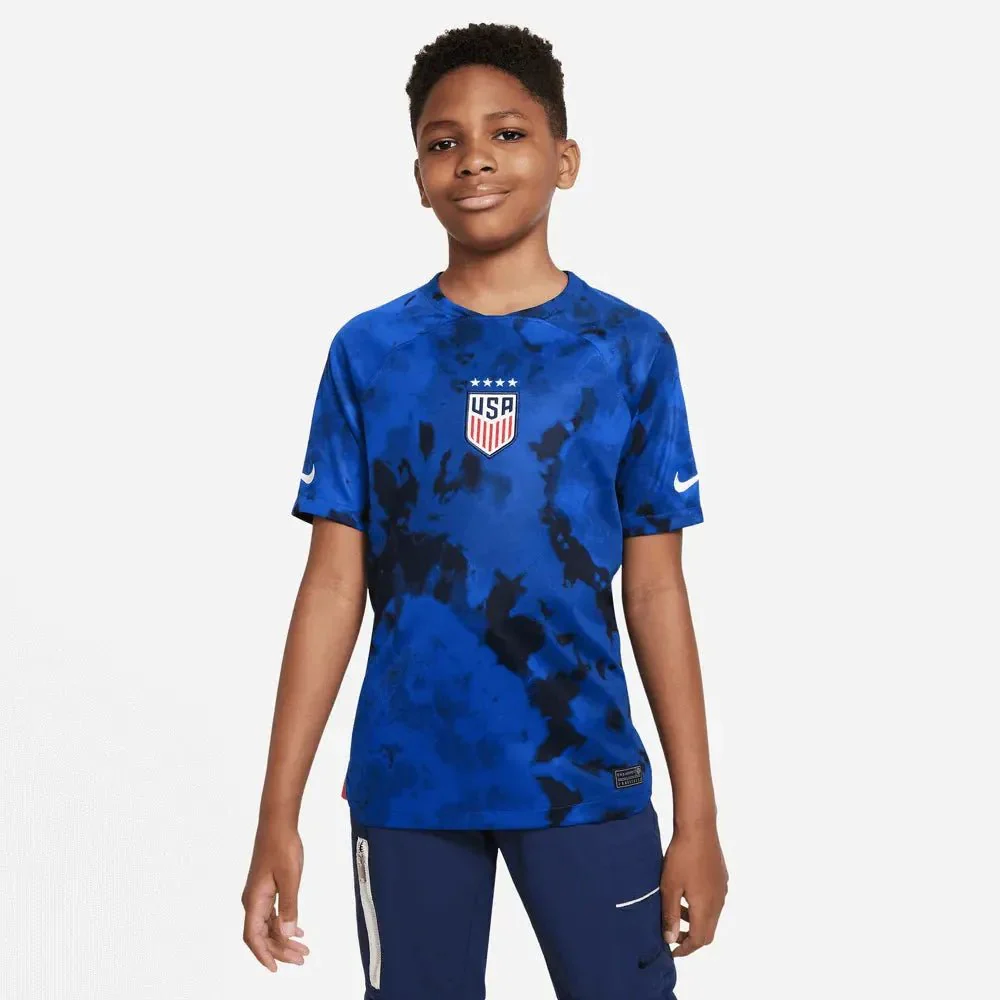 Nike 2022-23 USWNT Youth Jersey Bright Blue-Navy