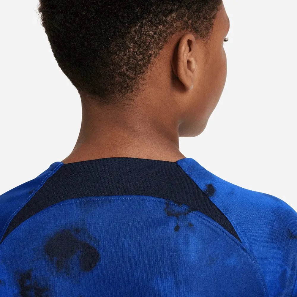 Nike 2022-23 USWNT Youth Jersey Bright Blue-Navy - Image 4