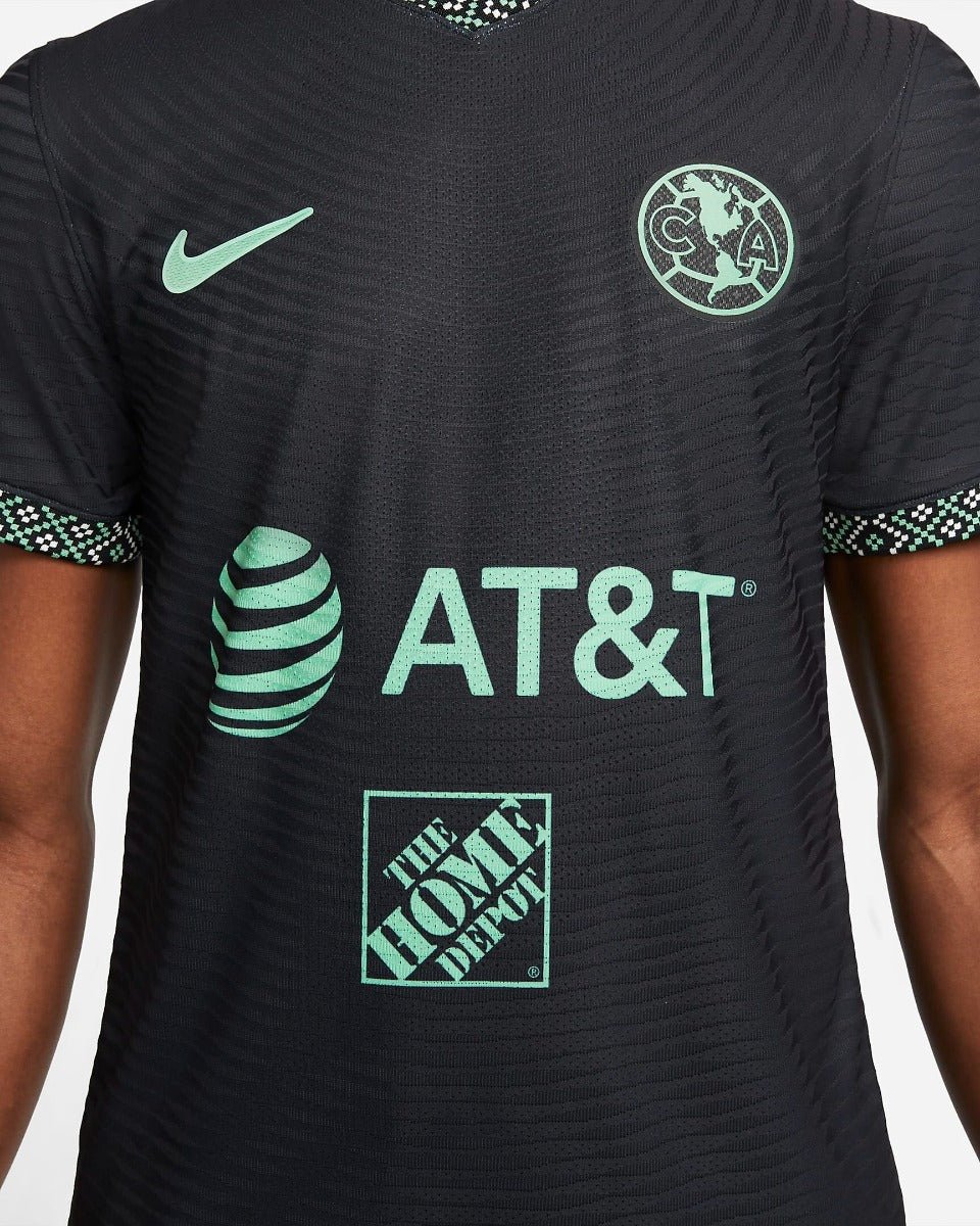 Nike 2022 Club America Third ADV Match Jersey - Black-Healing Jade - Image 4