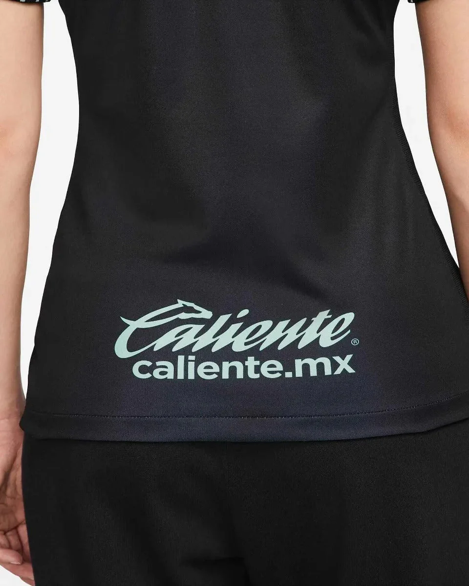 Nike 2022 Club America Women Third Jersey - Black-Healing Jade - Image 5