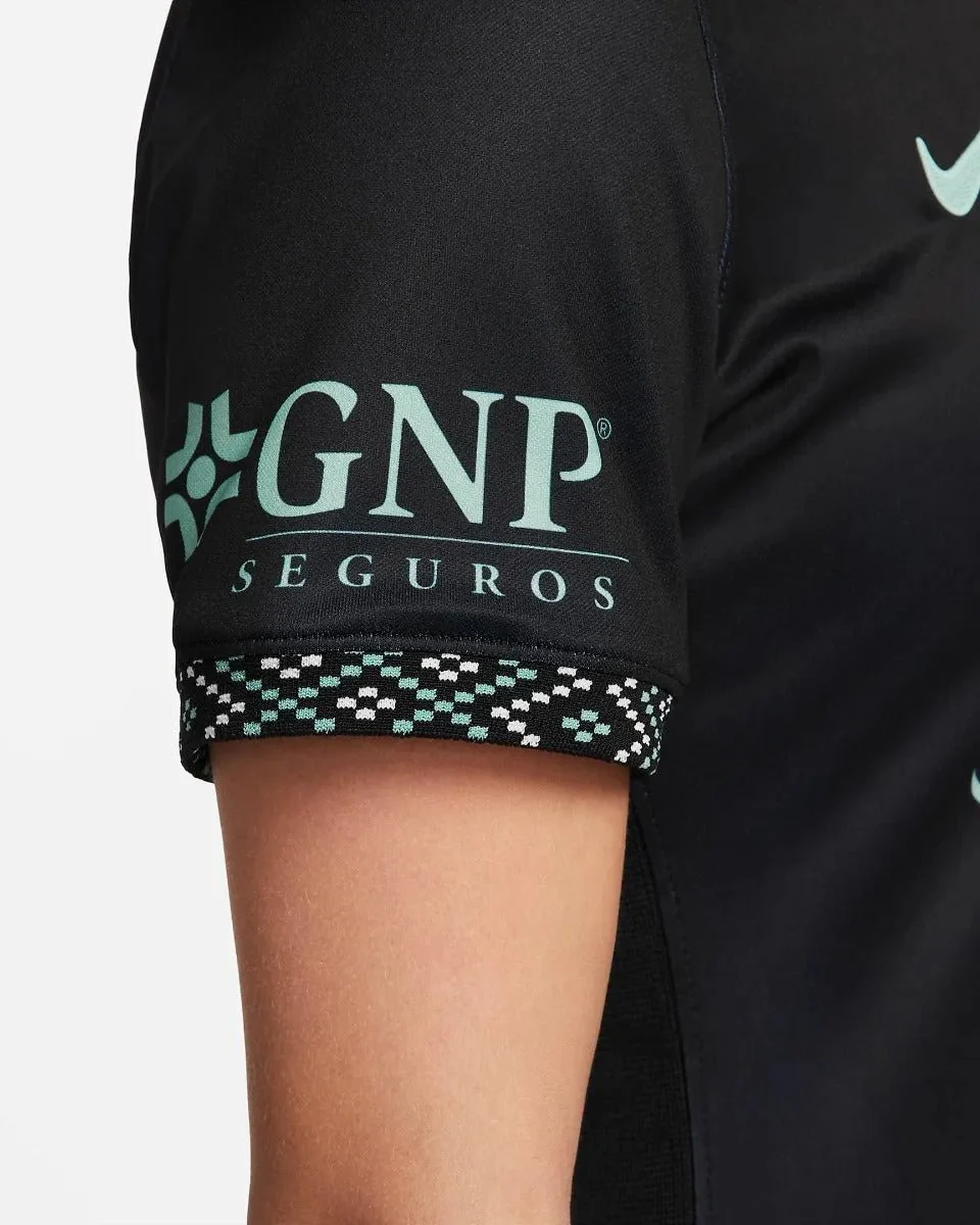 Nike 2022 Club America Women Third Jersey - Black-Healing Jade - Image 6