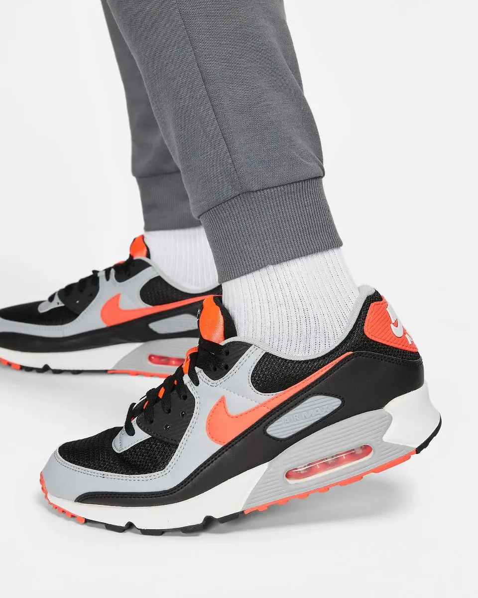 Nike 2022 PSG DF Fleece Travel Pants - Grey-Black-Red - Image 7