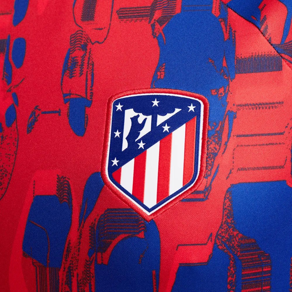 Nike 2023-24 Atletico Madrid Men's Pre-Match Jersey - Image 5