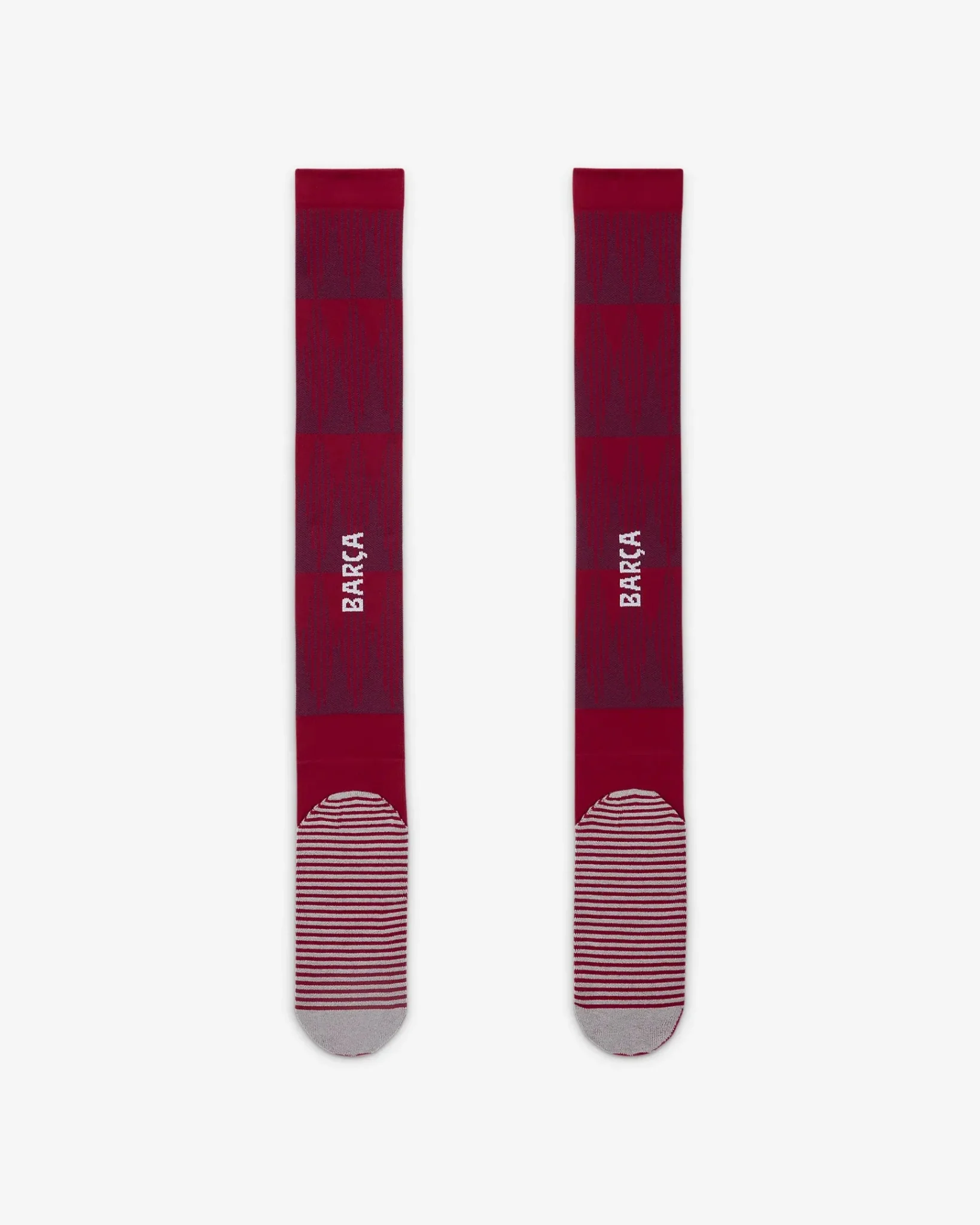Nike 2023-24 Barcelona Home Stadium Strike Knee-High Socks - Image 3