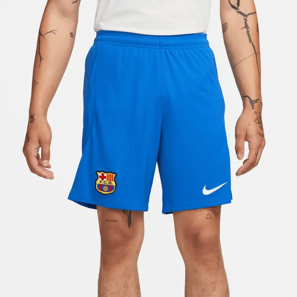 Nike 2023-24 Barcelona Men's Stadium Away Shorts - Image 2