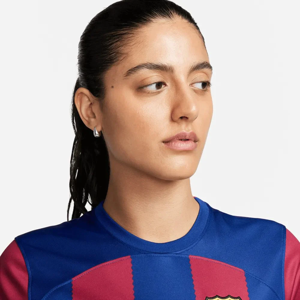 Nike 2023-24 Barcelona Women's Stadium Home Jersey - Image 3