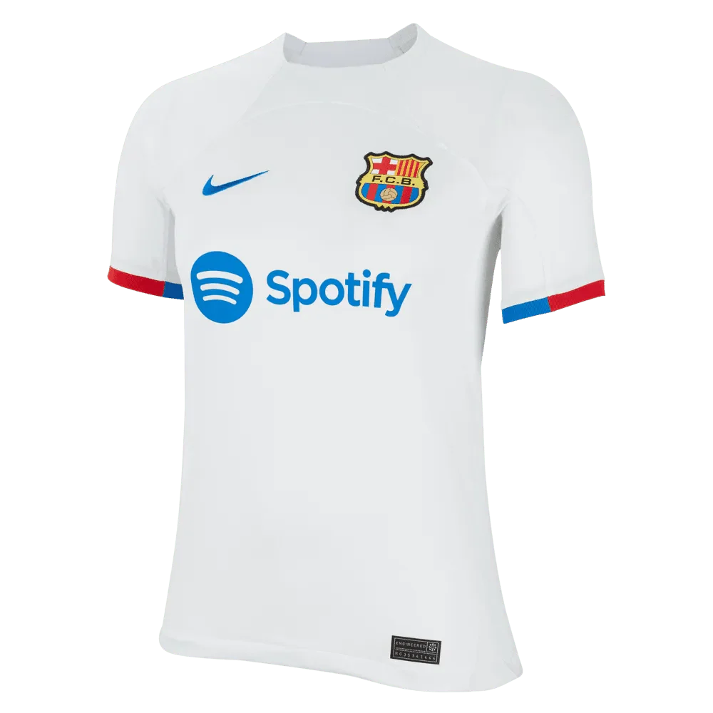 Nike 2023-24 Barcelona Youth Stadium Away Jersey