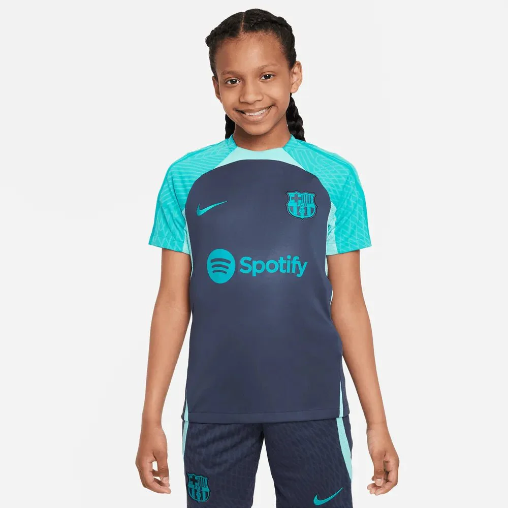 Nike 2023-24 Barcelona Youth Strike Training Jersey