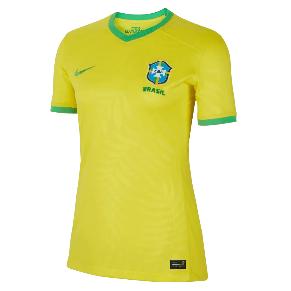 Nike 2023-24 Brazil Women's Stadium Home Jersey