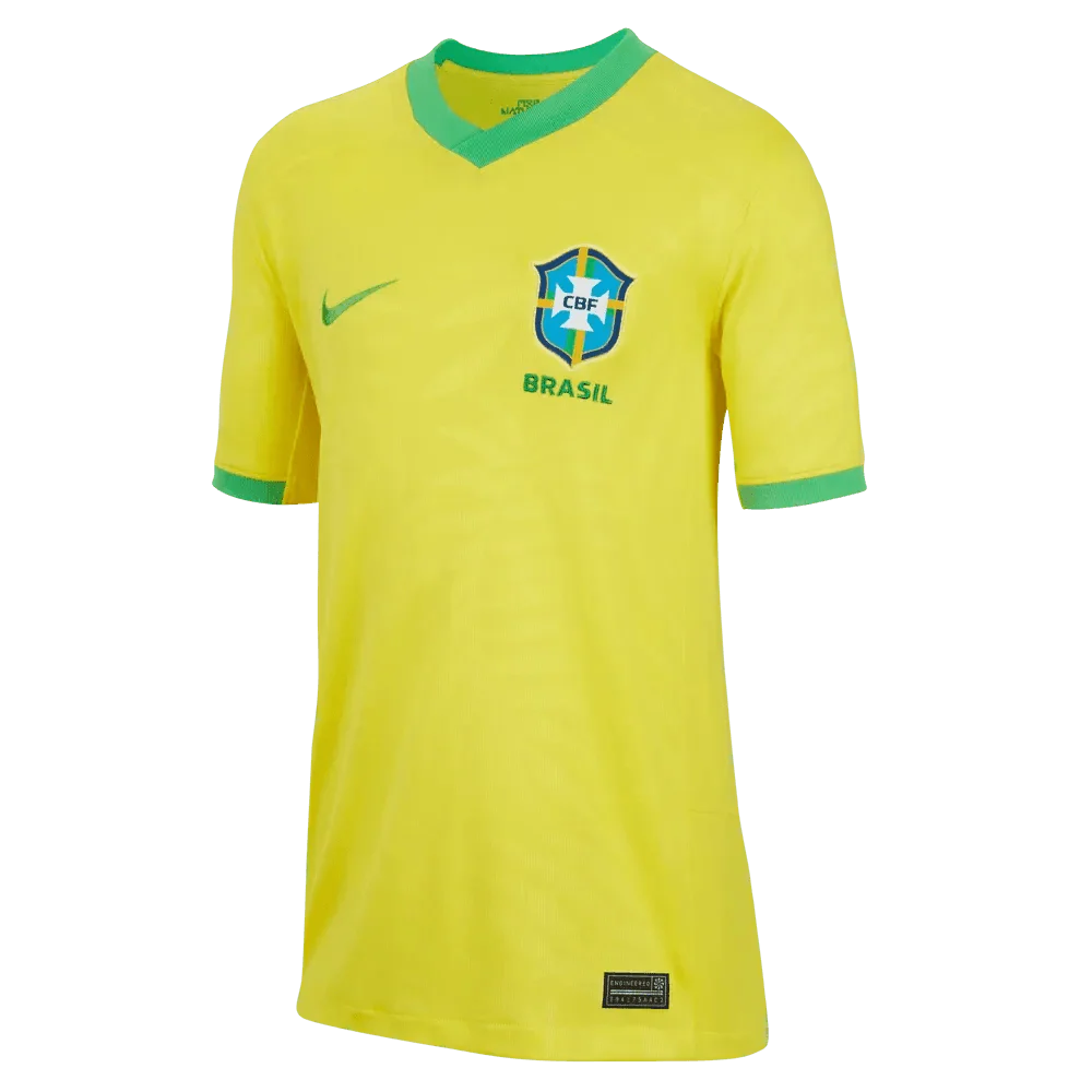 Nike 2023-24 Brazil Women's WC23 Youth Home Jersey