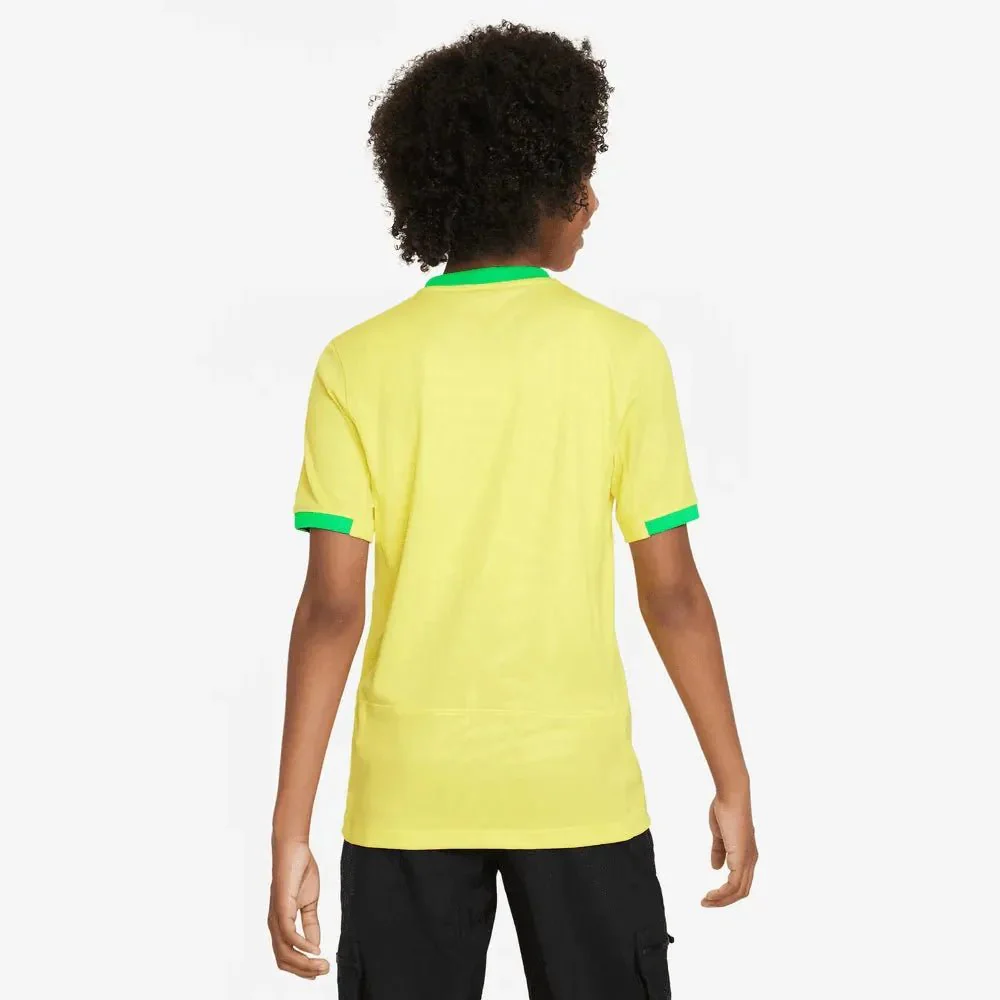 Nike 2023-24 Brazil Women's WC23 Youth Home Jersey - Image 4
