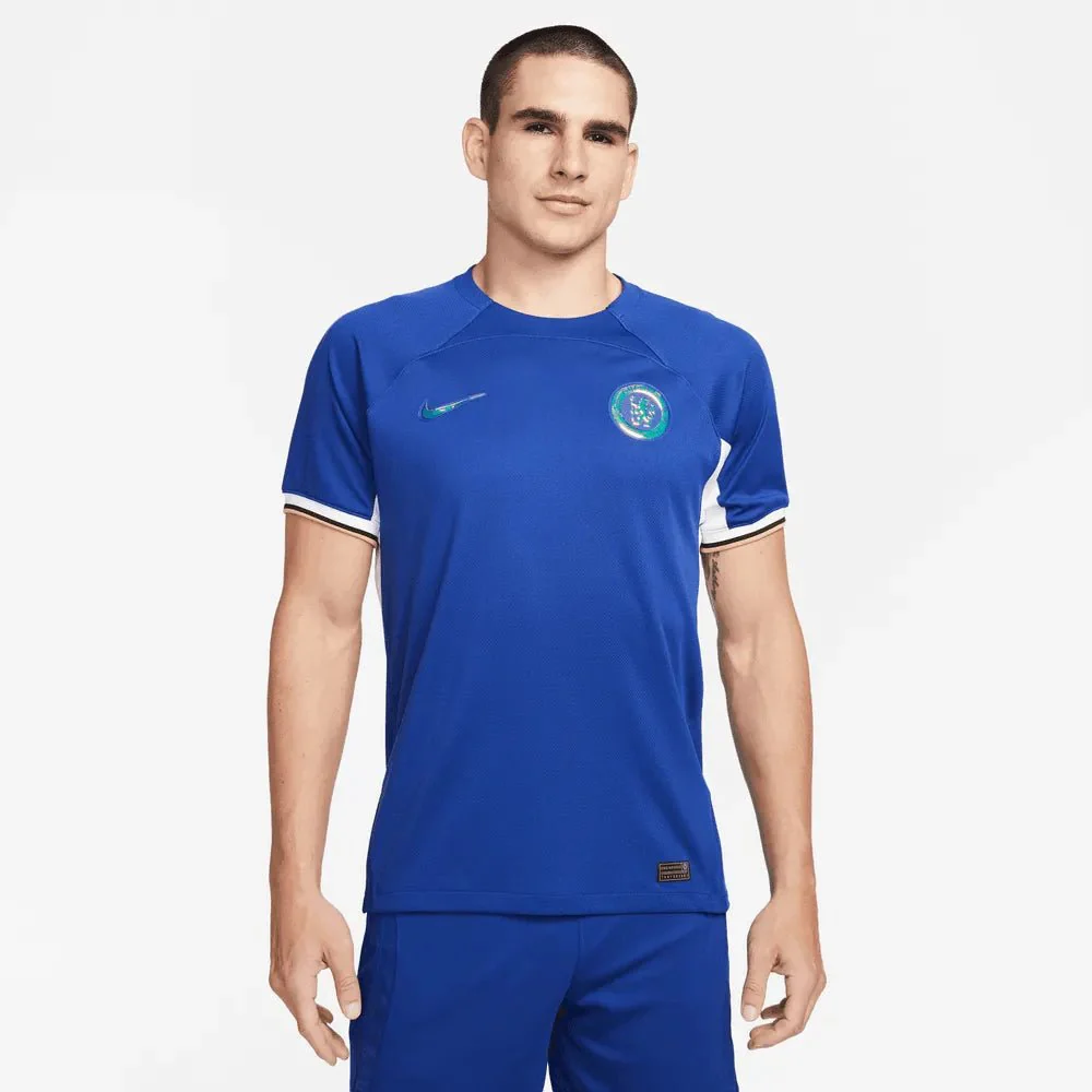 Nike 2023-24 Chelsea Men's Stadium Home Jersey - Image 6