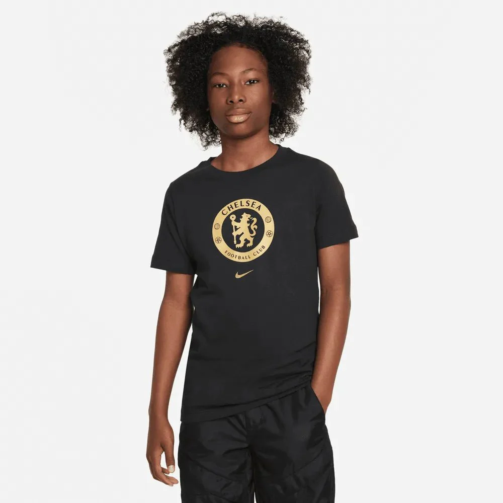 Nike 2023-24 Chelsea Youth Crest Tee