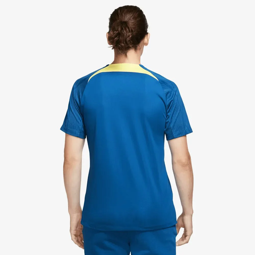 Nike 2023-24 Club America Academy Pro Drill Top - Blue-Yellow - Image 2