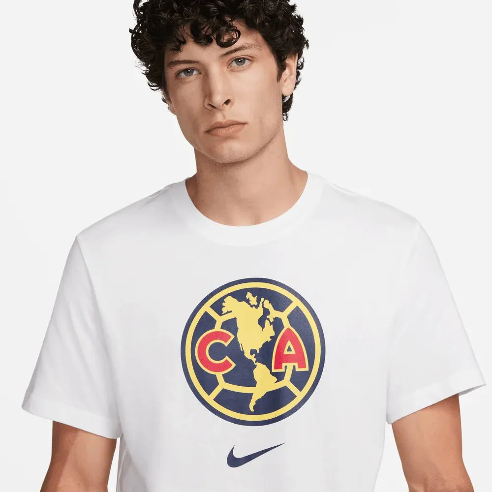 Nike 2023-24 Club America Crest T-Shirt - Image 3
