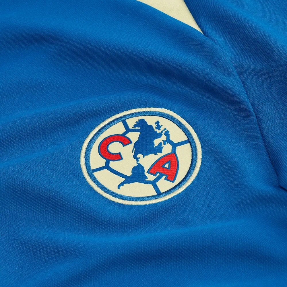 Nike 2023-24 Club America Youth Academy Drill Top - Blue-Yellow - Image 4