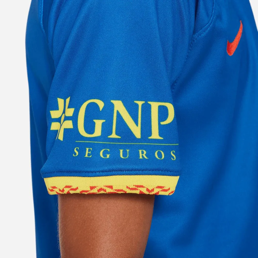 Nike 2023-24 Club America Youth Stadium Away Jersey - Image 4