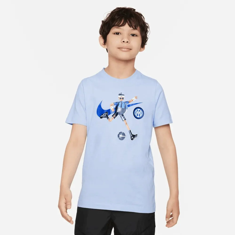 Nike 2023-24 Inter Milan Youth Mascot T-Shirt