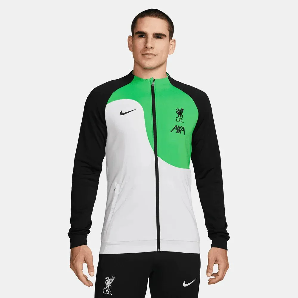 Nike 2023-24 Liverpool Away Anthem Jacket - Light Green - White