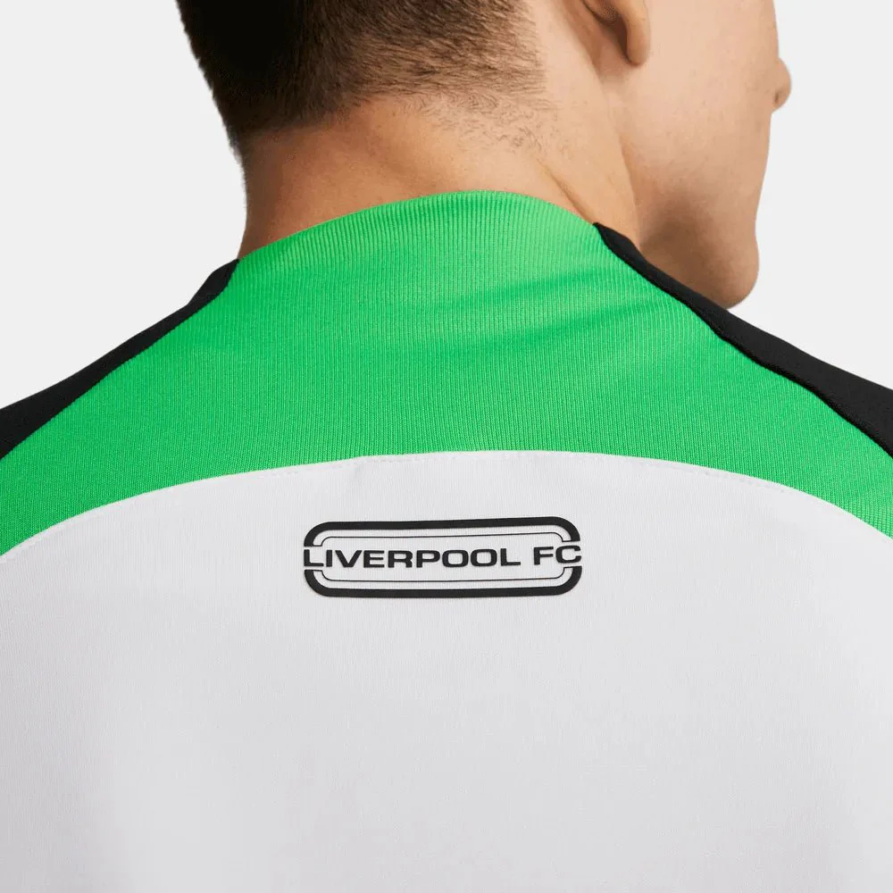 Nike 2023-24 Liverpool Away Anthem Jacket - Light Green - White - Image 4