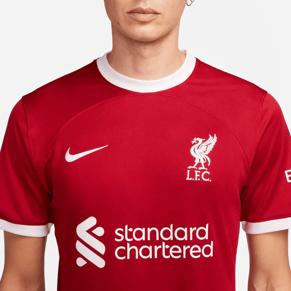Nike 2023-24 Liverpool Men's Stadium Home Jersey - Image 11