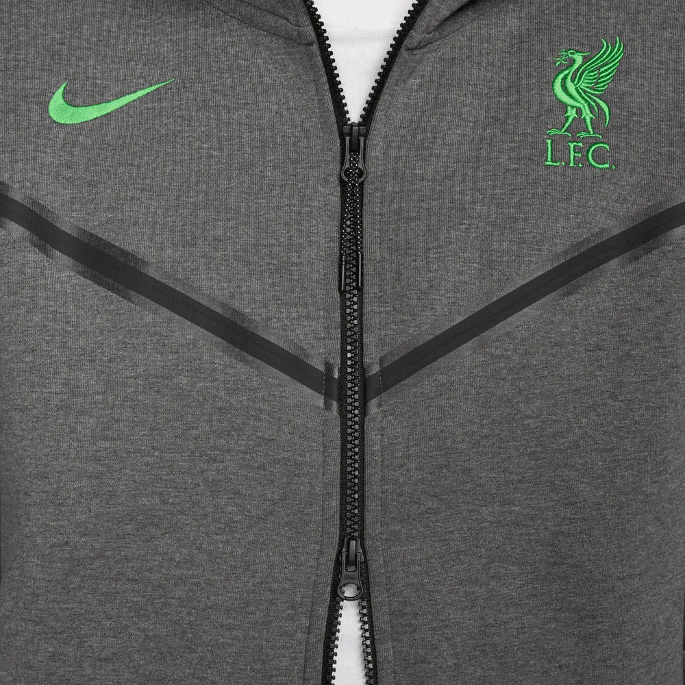 Nike 2023-24 Liverpool Men's Tech Fleece Windrunner Full-Zip Hoodie - Image 5