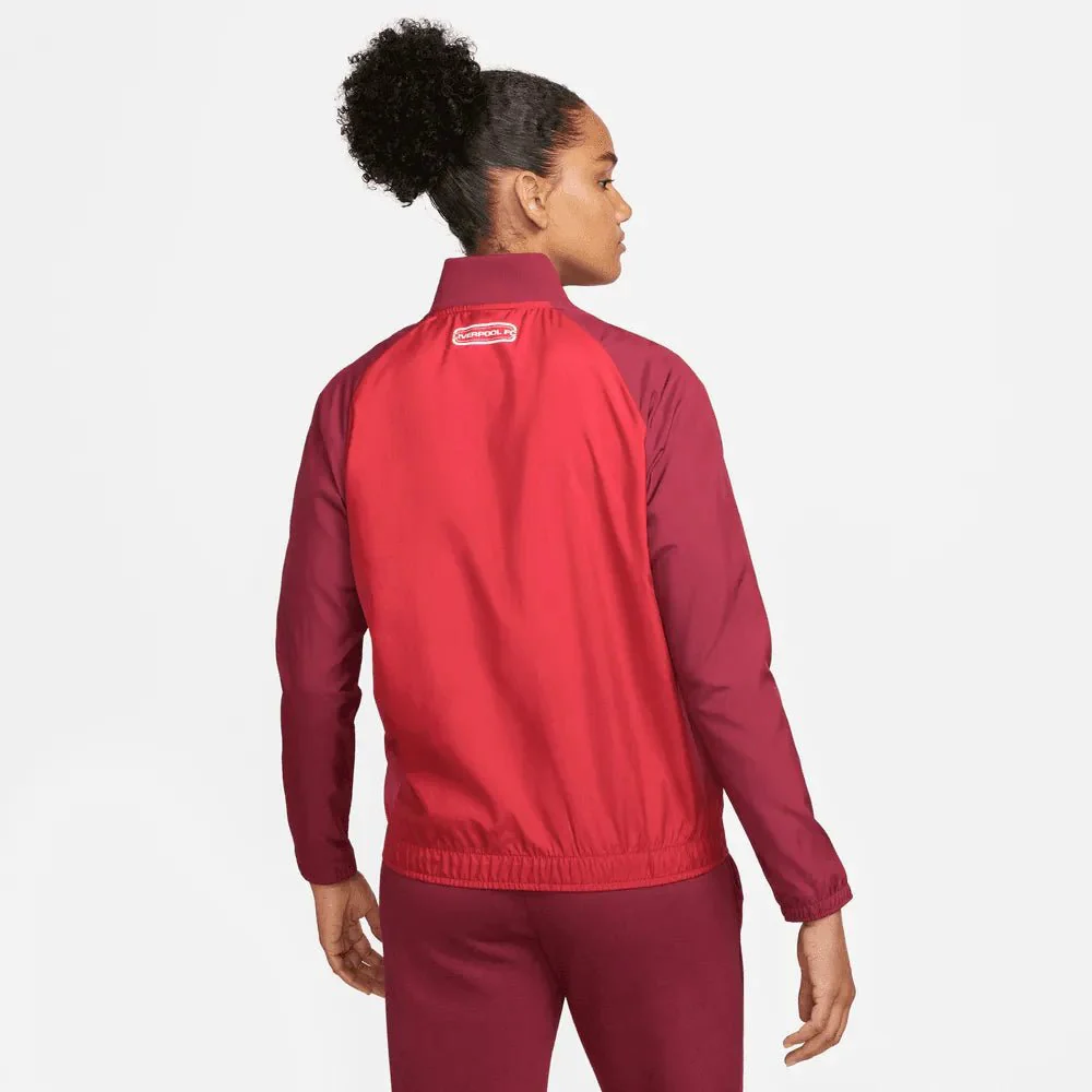 Nike 2023-24 Liverpool Women DF Strike Drill Top - Red -White - Image 2