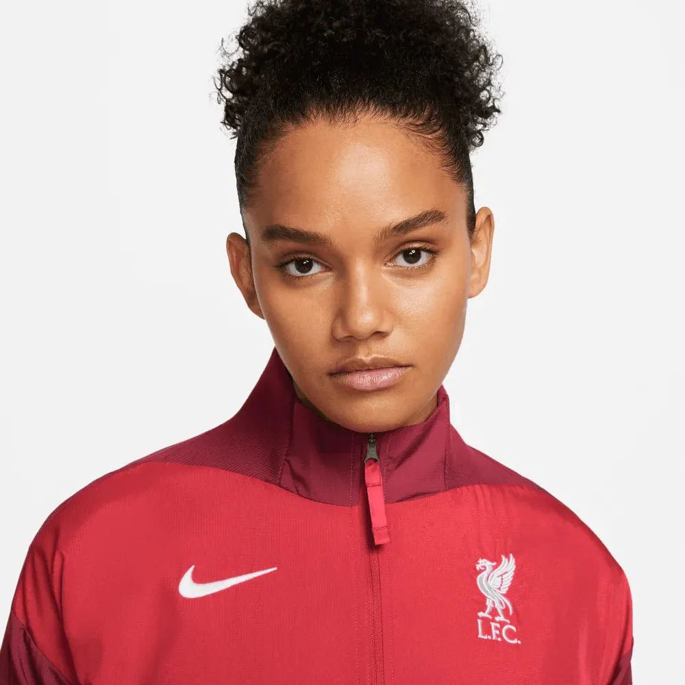 Nike 2023-24 Liverpool Women DF Strike Drill Top - Red -White - Image 3