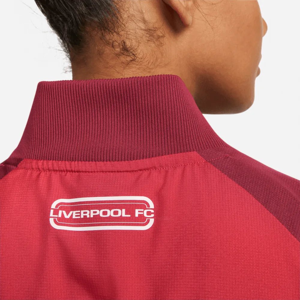 Nike 2023-24 Liverpool Women DF Strike Drill Top - Red -White - Image 4