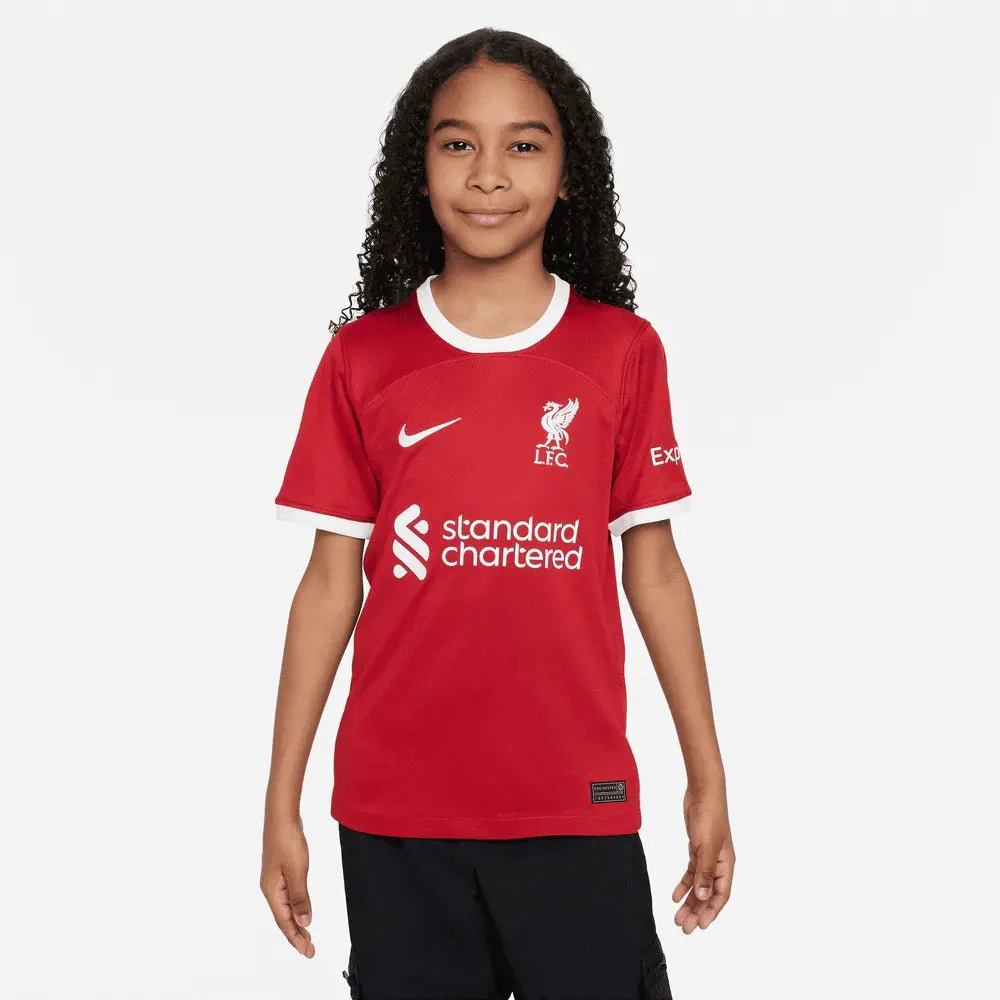Nike 2023-24 Liverpool Youth Stadium Home Jersey - Image 3