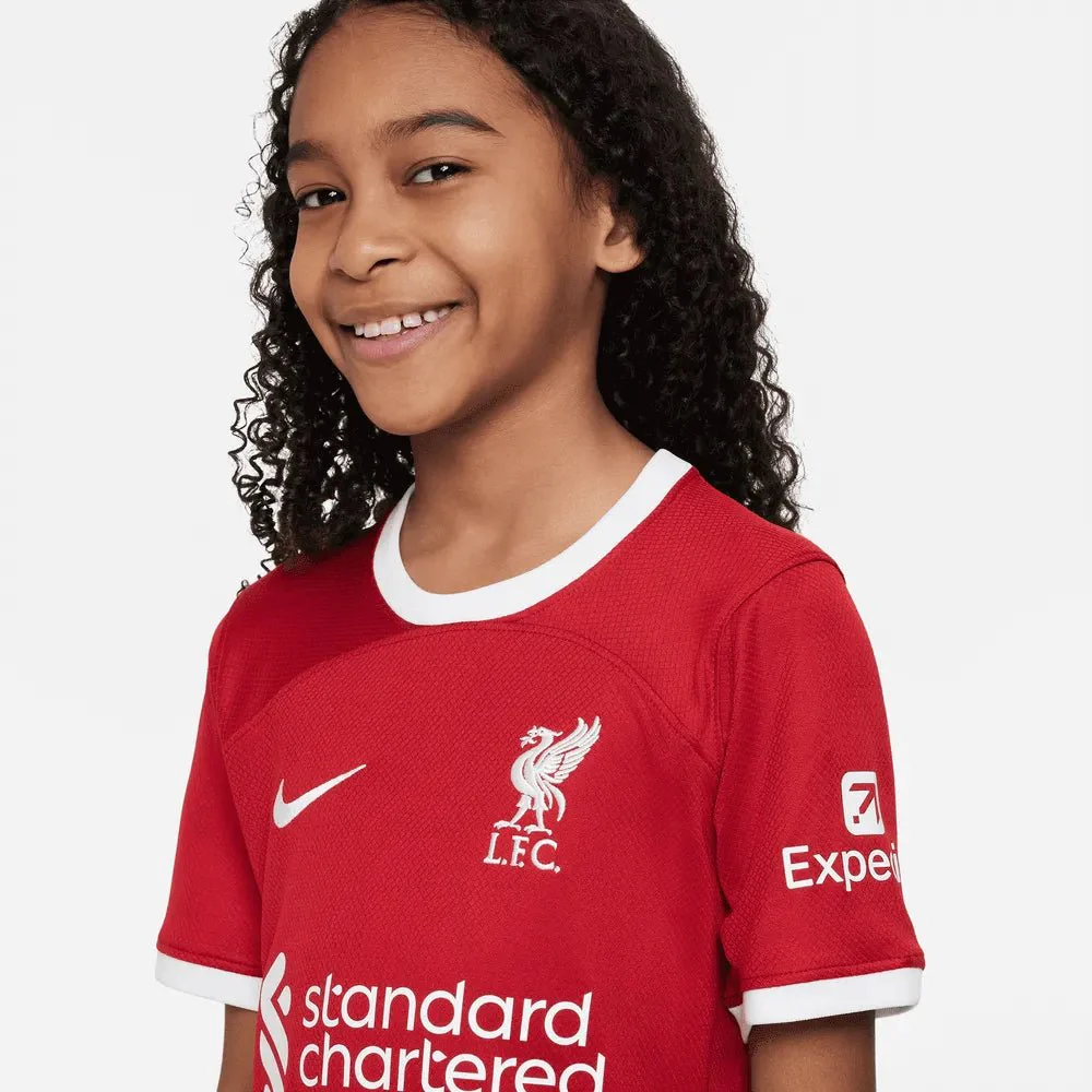 Nike 2023-24 Liverpool Youth Stadium Home Jersey - Image 5