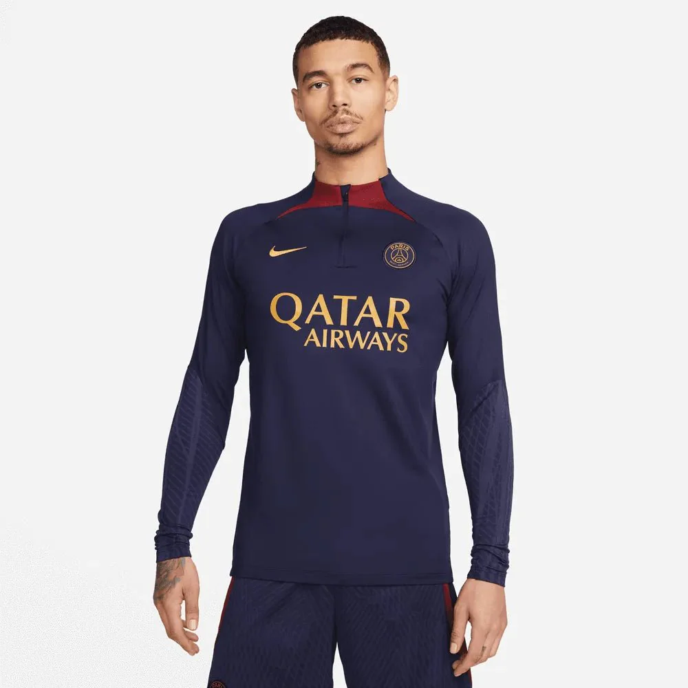 Nike 2023-24 PSG DF Strike Drill Top - Navy - Burgandy - Gold