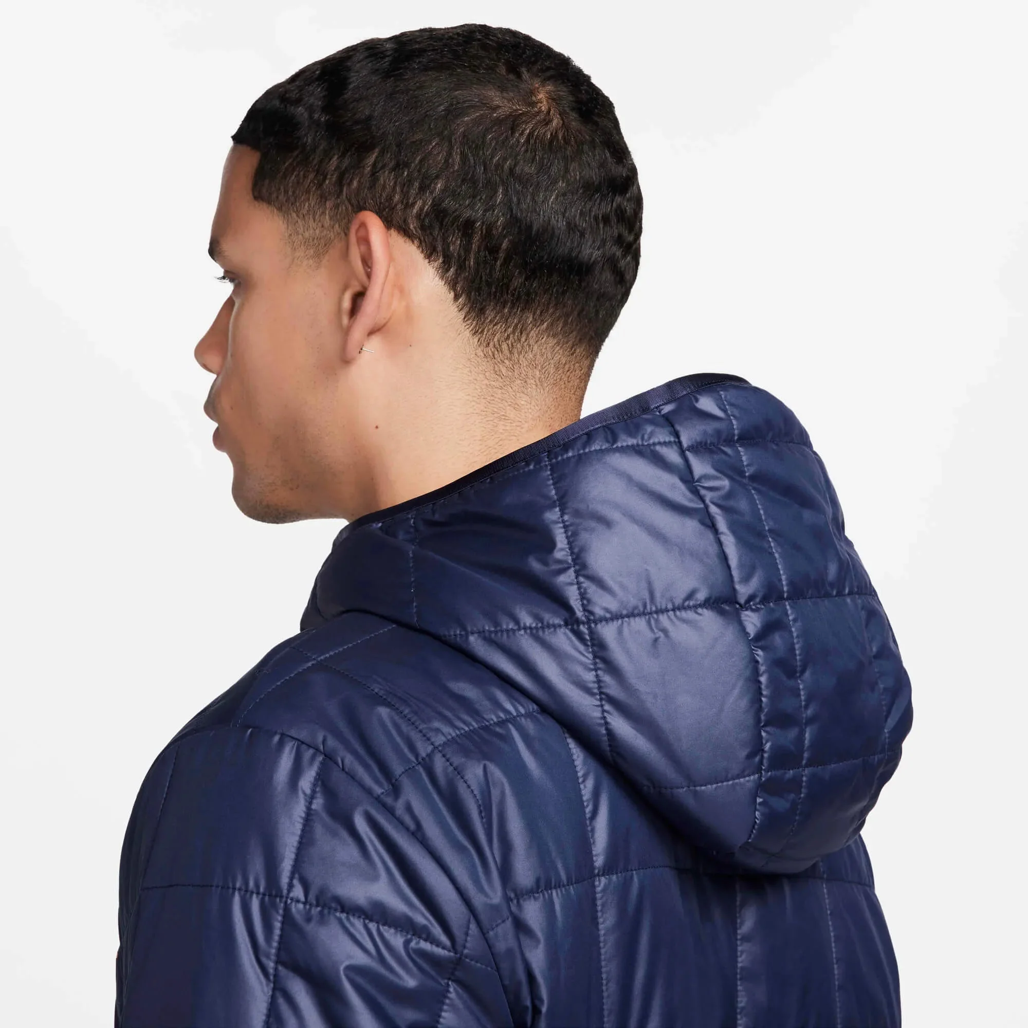 Nike 2023-24 PSG Men's Fleece-Lined Hooded Jacket - Image 4