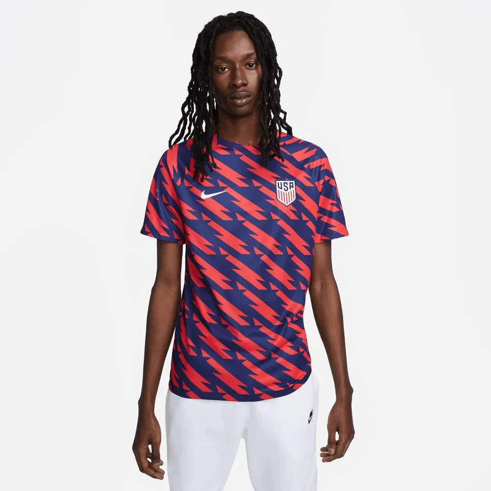 Nike 2023-24 USMNT Men's DF Academy Pre-Match Top (No Stars)